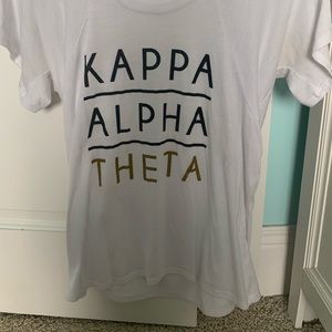 Bella canvas kappa alpha theta T-shirt